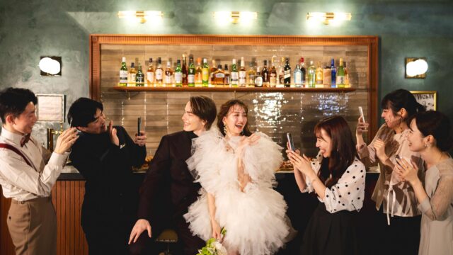 【ご家族ご友人とご一緒に】撮影の後“挙式＋パーティ”までできる「＆PARTY プラン」